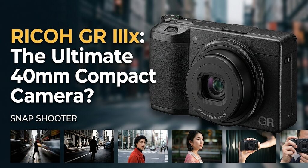 GR IIIxでスナップ