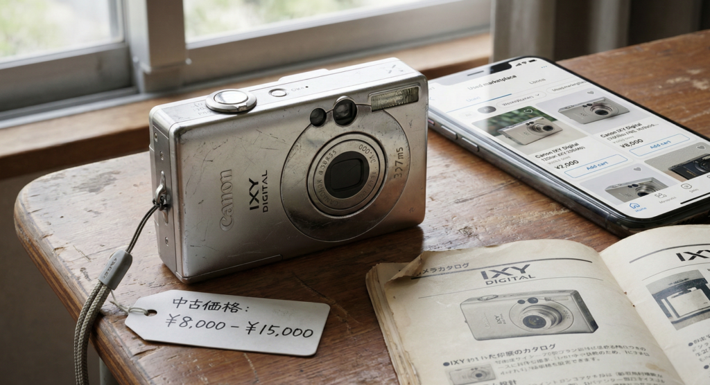 オールドコンデジ Canon IXY中古価格
