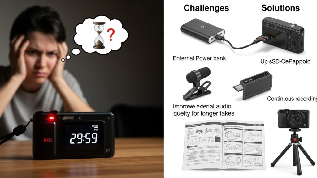 コンデジで動画を30分以上の壁と対策