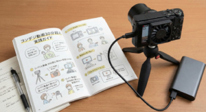 コンデジで動画を30分以上回す 止めない実践設定と運用完全ガイド