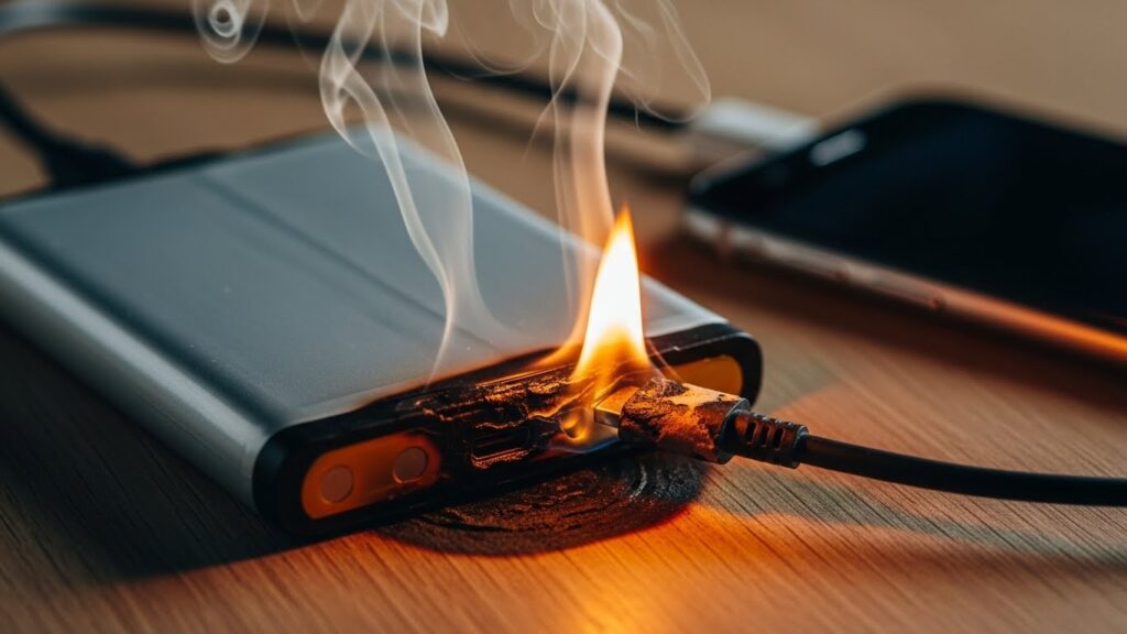 充電中の発火リスク