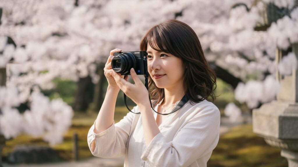 背景をぼかす撮り方