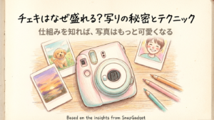 チェキはなぜ盛れる？写りの理由と盛るコツ