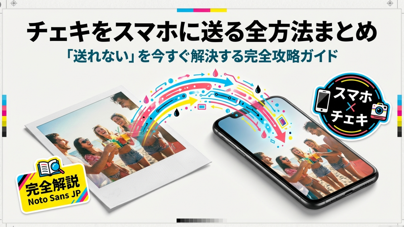 チェキをスマホに送れる全方法まとめ