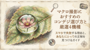 マクロ撮影におすすめのコンデジ選び方と厳選4機種