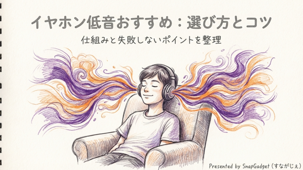 失敗しない低音が強いおすすめイヤホン｜密閉とANCで重低音は劇的に化ける