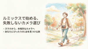 ルミックスのミラーレスで初心者が選ぶべき機種は？後悔しない選び方