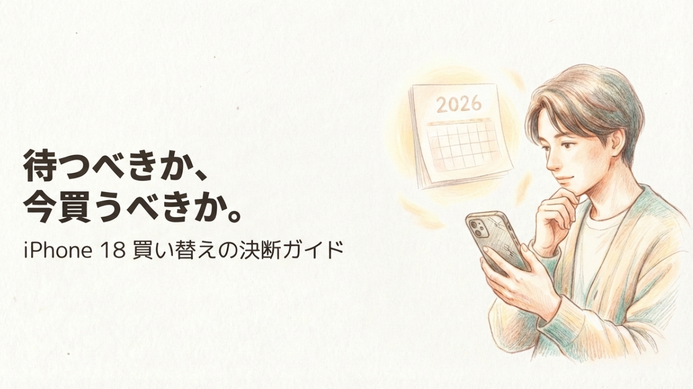 iPhone18は待つべきか？Proの進化やFoldの噂を総まとめ