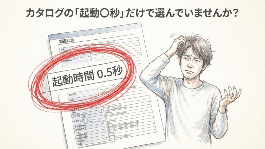 コンデジの起動速度を比較