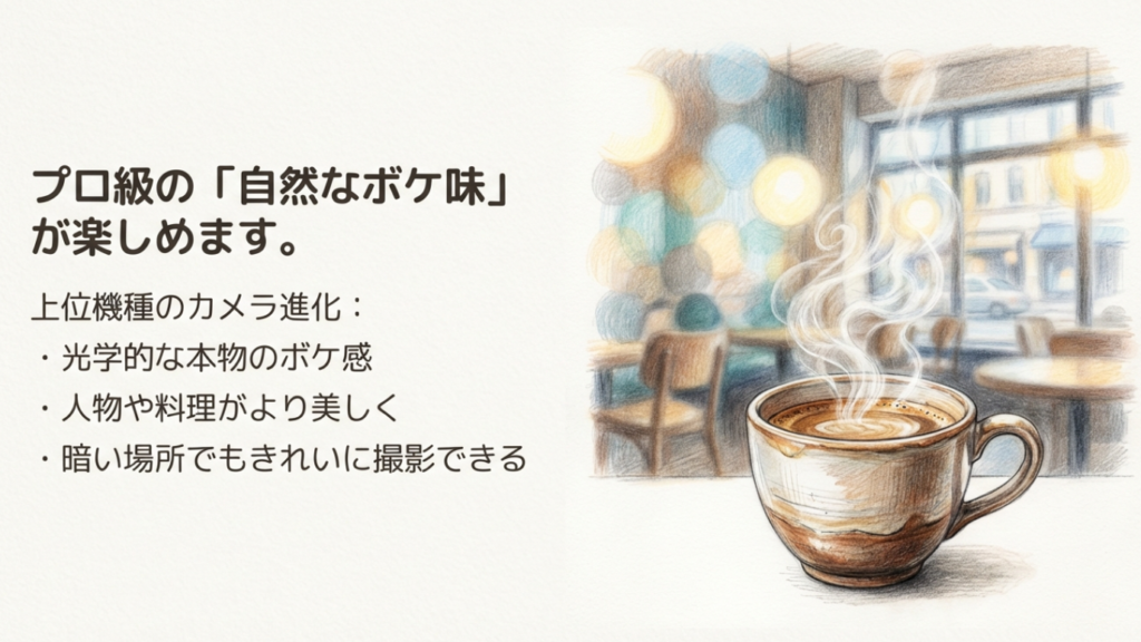 iPhone18 Proの可変絞りカメラによる自然なボケ味