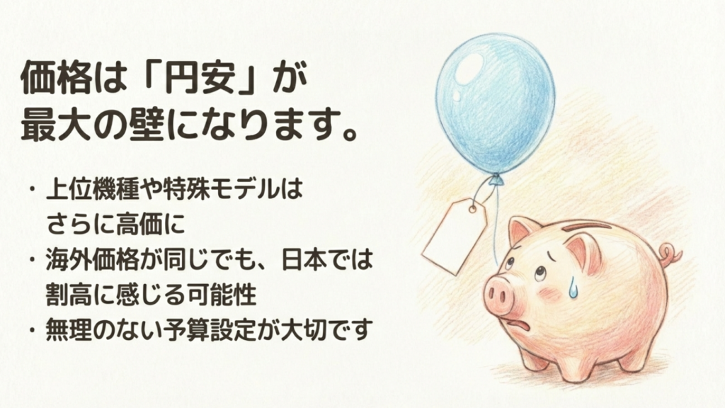 円安の影響によるiPhone18の価格予測
