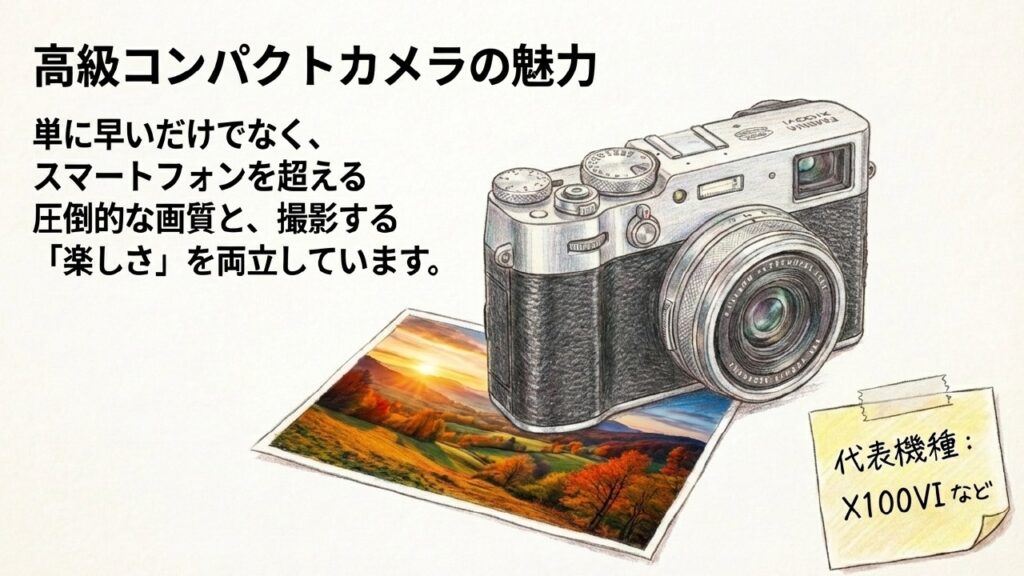 高級コンデジの強みとは