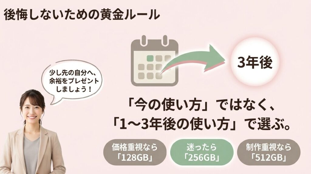 iPad Air容量選びで後悔しないための黄金ルール・迷ったら256GB iPad Air容量選びで後悔しないための黄金ルール・迷ったら256GB