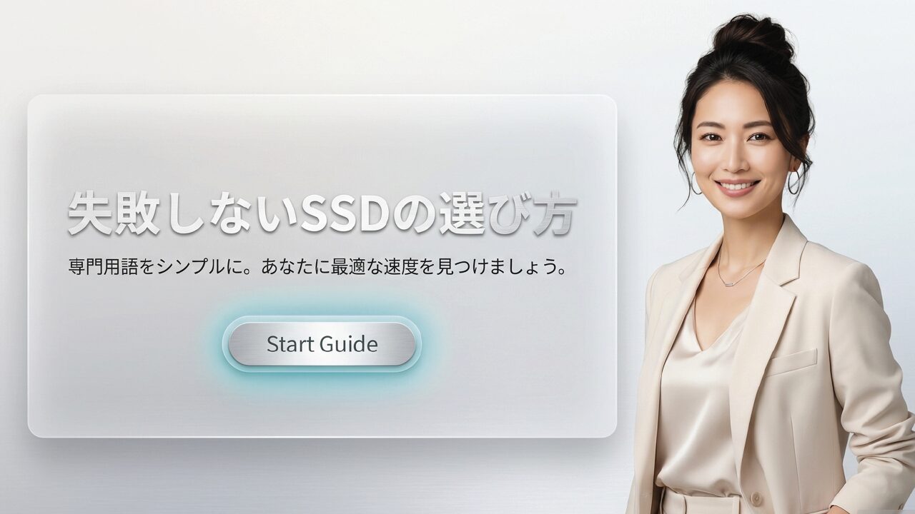 SSD速度の目安を用途別に解説！失敗しない選び方を徹底ガイド