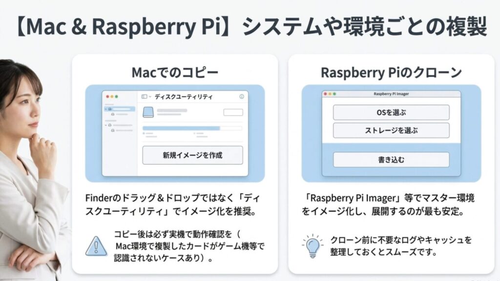 MacのディスクユーティリティとRaspberry Pi Imagerを使った環境複製