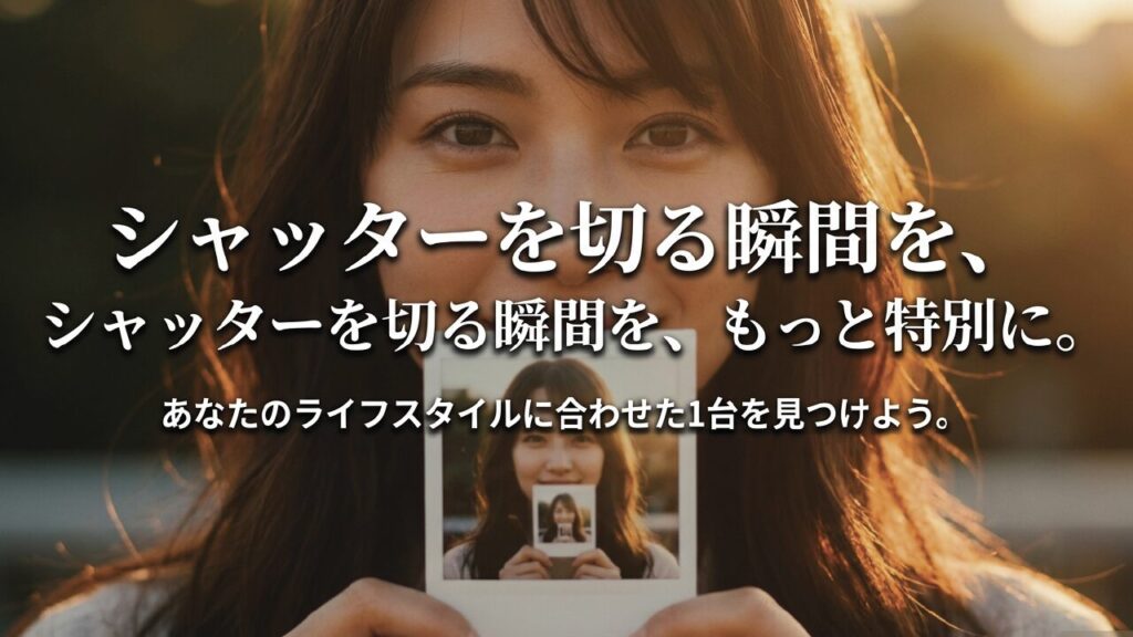 あなたのライフスタイルに合わせた1台を見つけよう