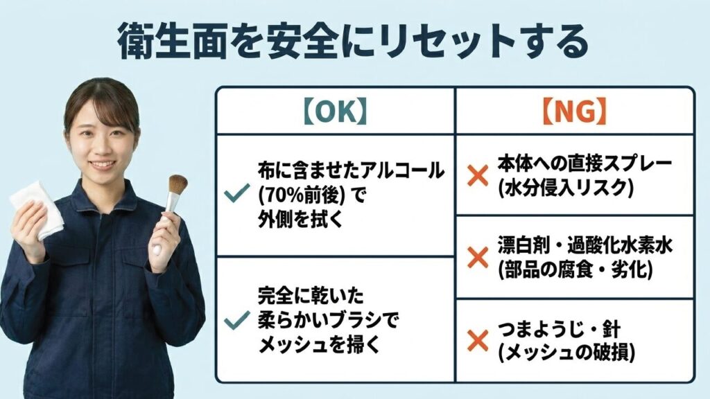 汚水に触れたAirPodsの正しい消毒（アルコール拭き・ブラシ掃き）とNGな方法のまとめ