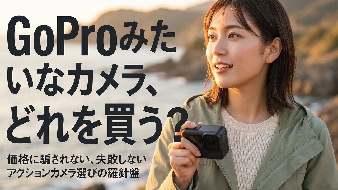 GoProみたいなカメラおすすめ比較！失敗しない選び方と違い