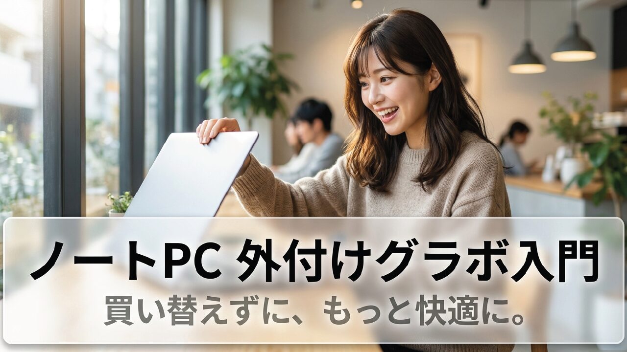 ノートPCの外付けグラボ完全ガイド！仕組みやデメリットを解説