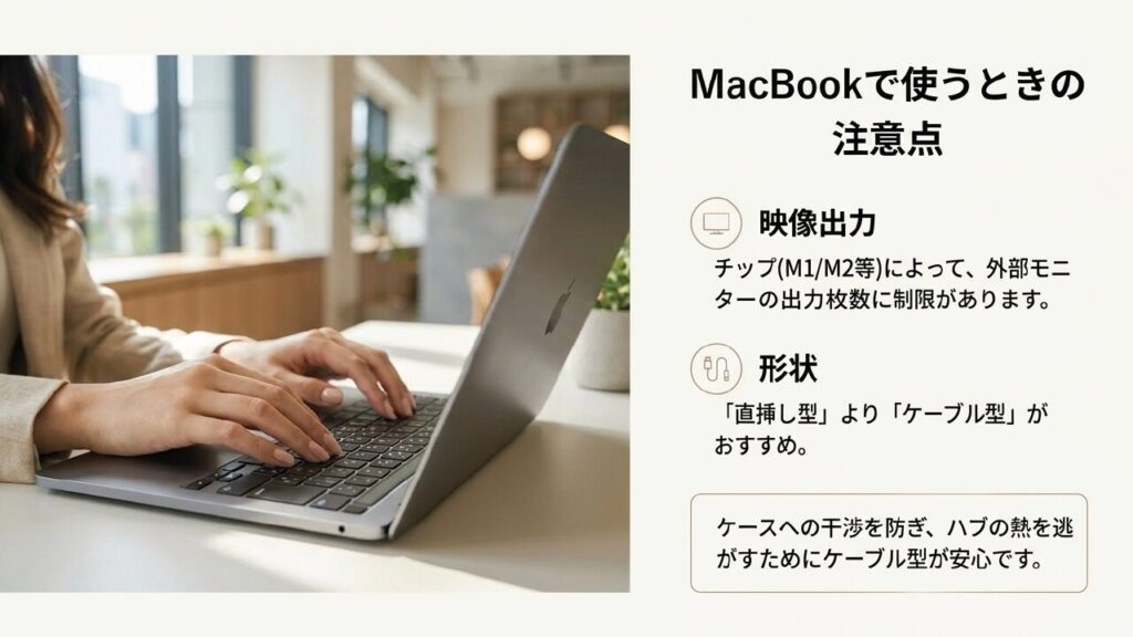 MacBookとハブの相性 MacBookでUSB-Cハブを使う時の注意点