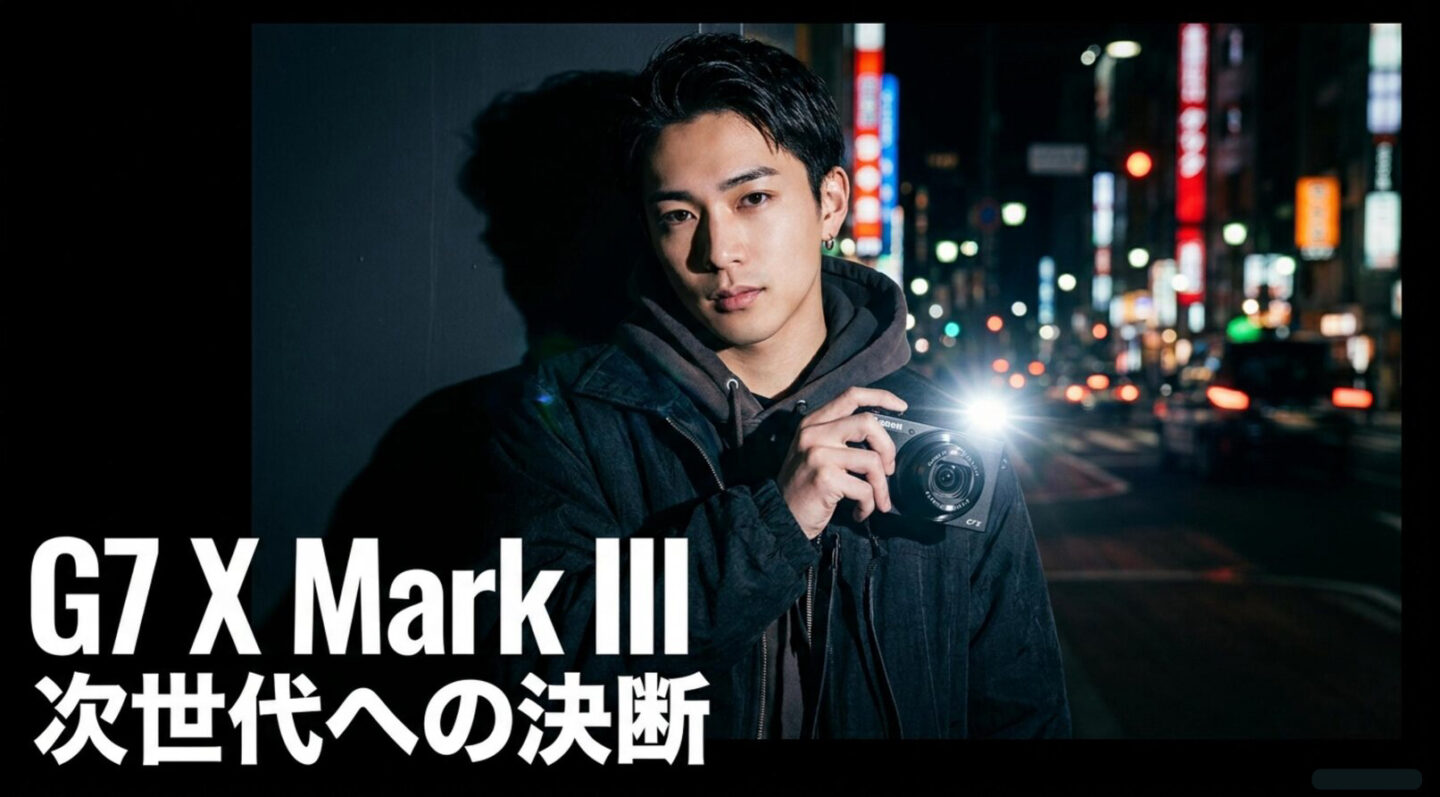 Canon G7 X Mark IIIの後継機は？発売日と予想
