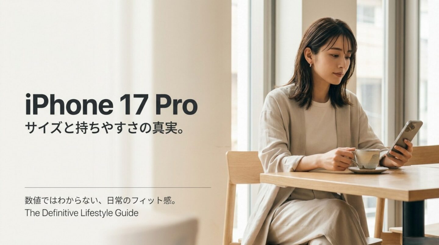 iPhone17 Proのサイズ感と持ちやすさ完全ガイド保存版