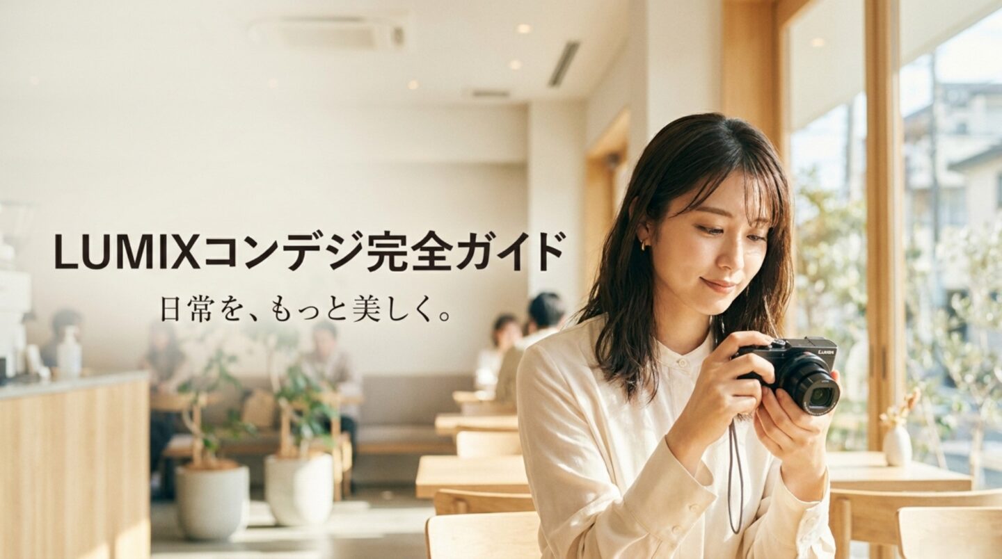 LUMIXのコンデジ名機を厳選比較｜歴代モデルと賢い選び方