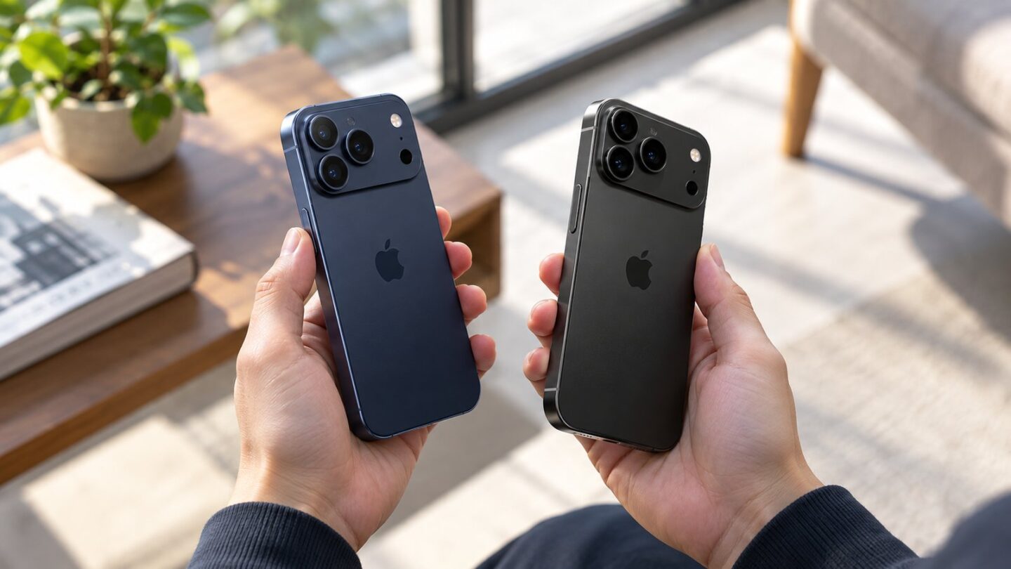 iPhone 17 Proと18 Proは同じ本体サイズで重量が206gから211gになる比較